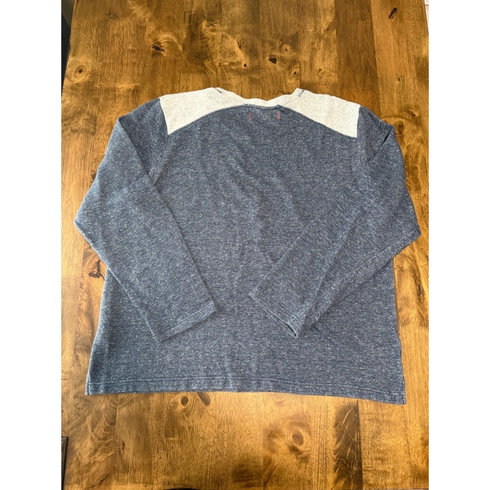 EUC‎ Mens Tommy Bahama long sleeve pullover sweatshirt stretch blue size XL - Picture 2 of 7